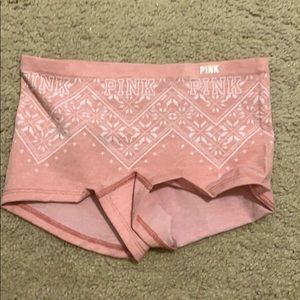 Brand new. Pink boy shorts